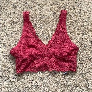 Pink bralette